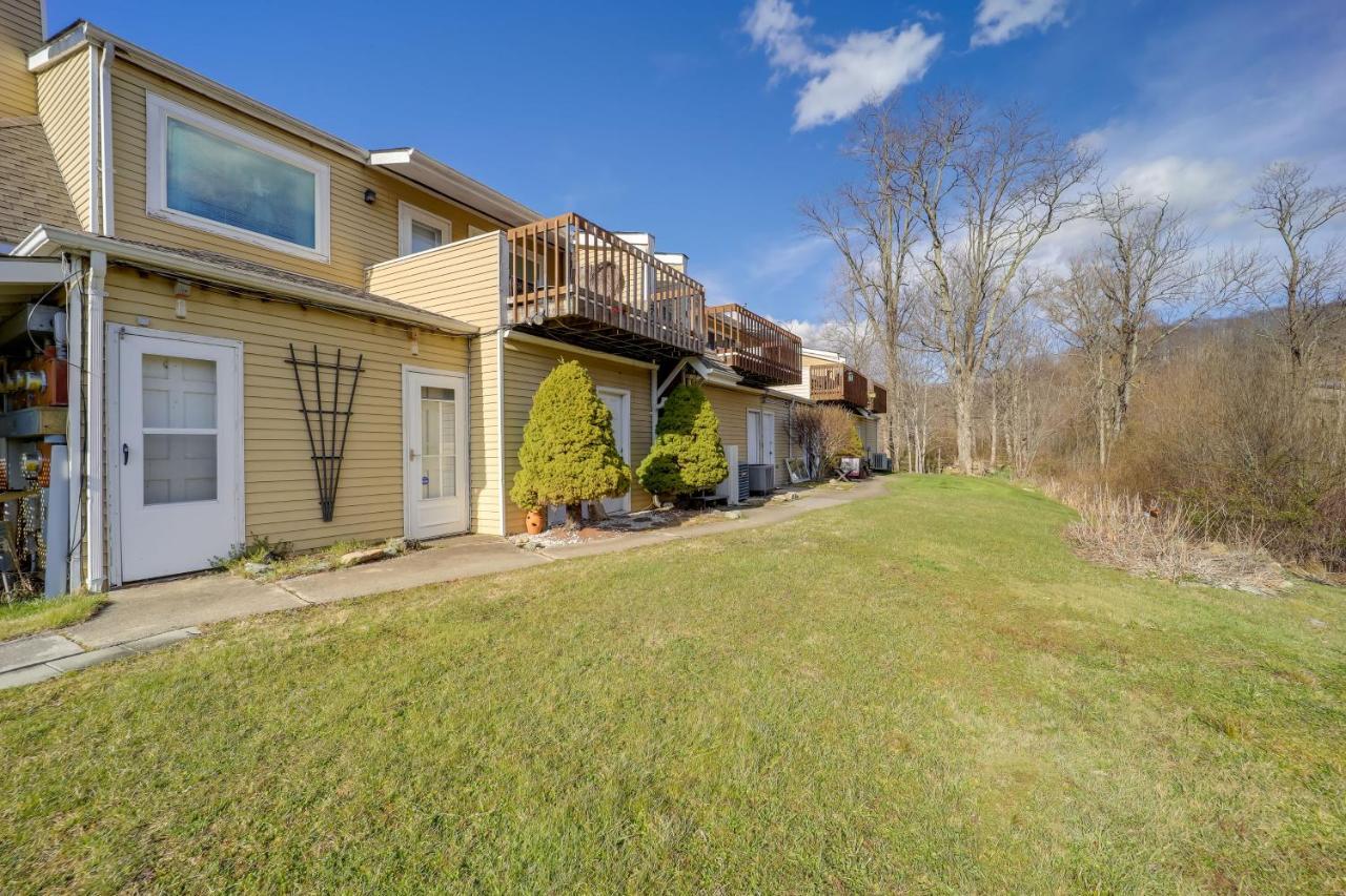 Cozy Banner Elk Condo With Fireplace And Lookout Deck! Bagian luar foto