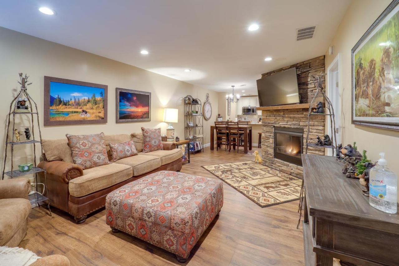 Cozy Banner Elk Condo With Fireplace And Lookout Deck! Bagian luar foto